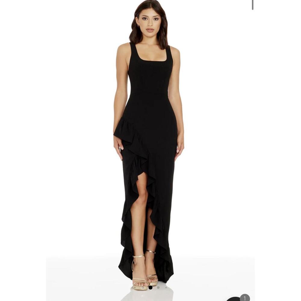 Dress The Population Charlene Ruffle Dress